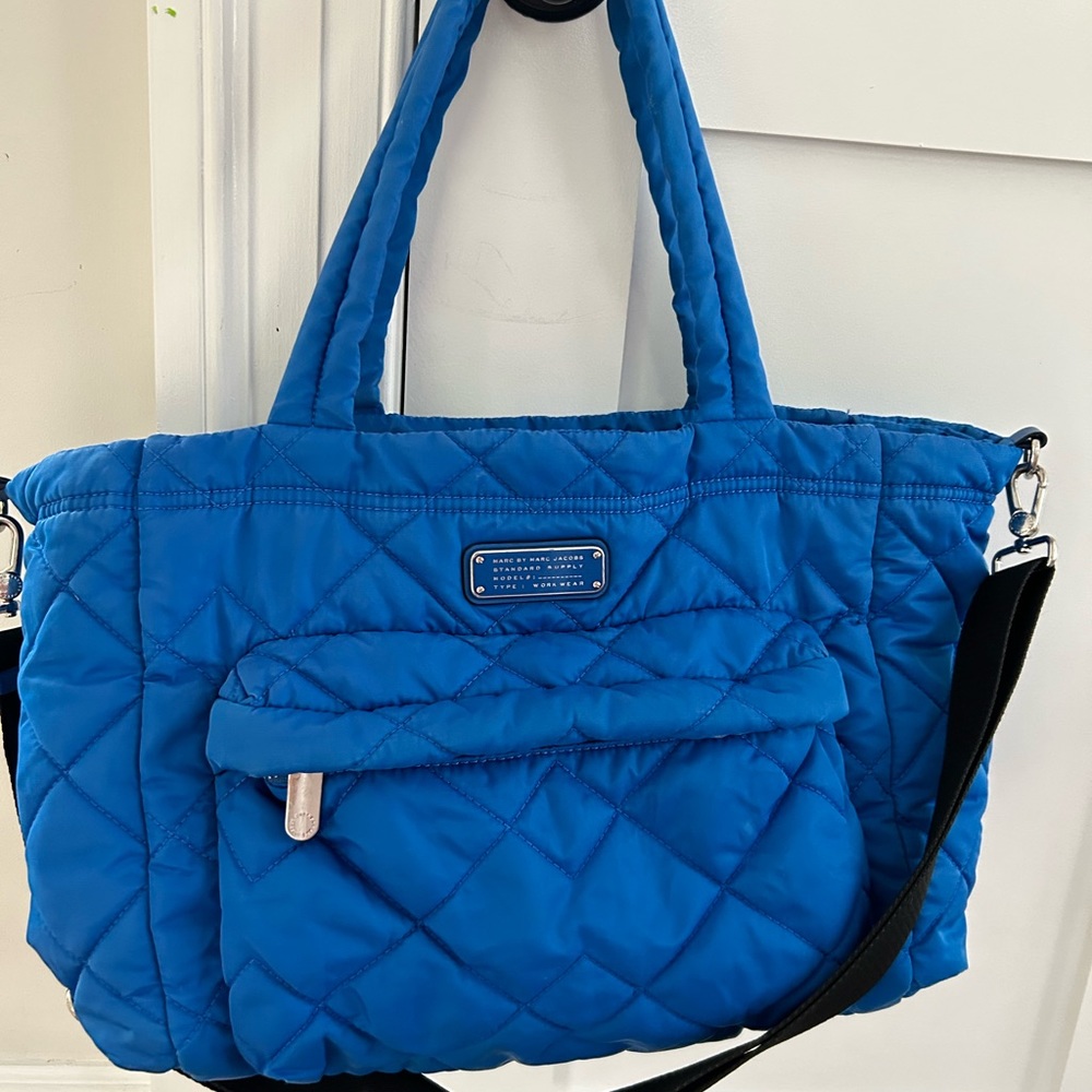 Marc Jacobs quilted diaper bag